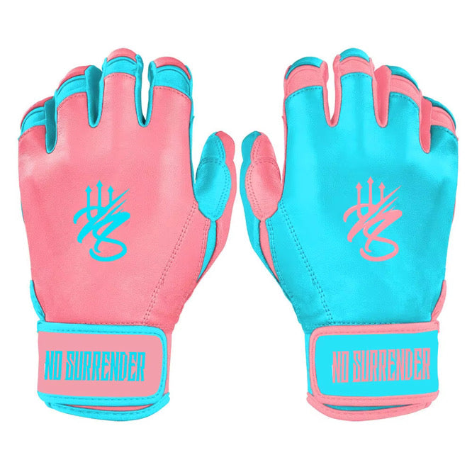 Short Cuff Miami Batting Gloves