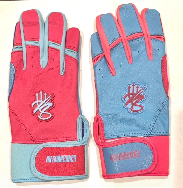 Short Cuff Miami Batting Gloves