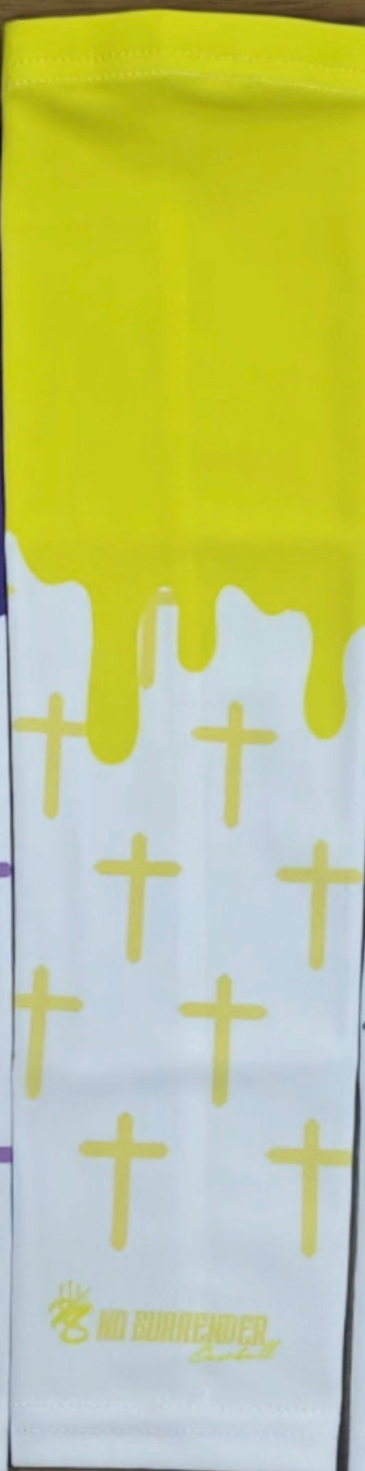 Yellow No Surrender Arm Sleeve