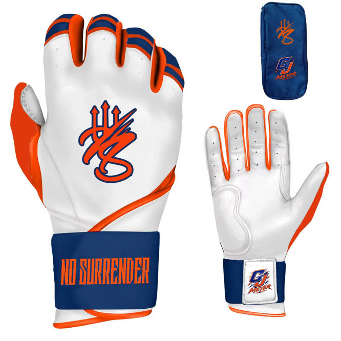PLAYER SERIES: CJ MEYER “NO SURRENDER” LONG CUFF BATTING GLOVES