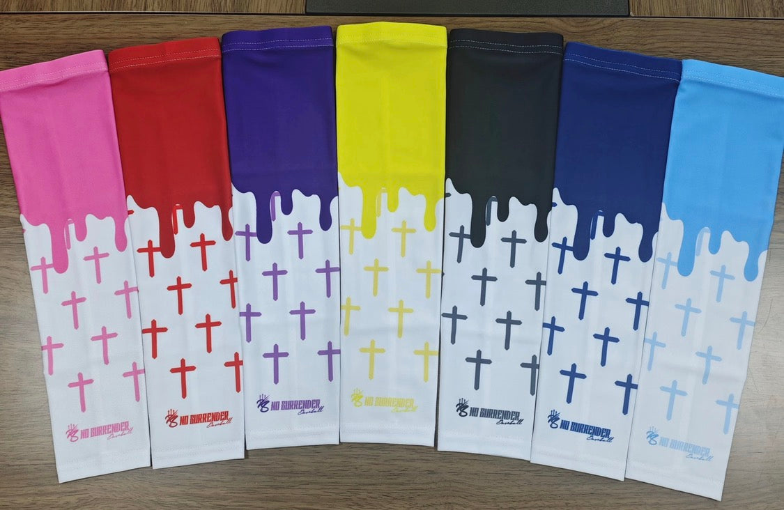 Black No Surrender Arm sleeve