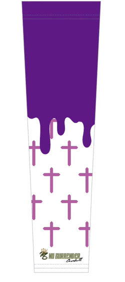 Purple No Surrender Arm Sleeve